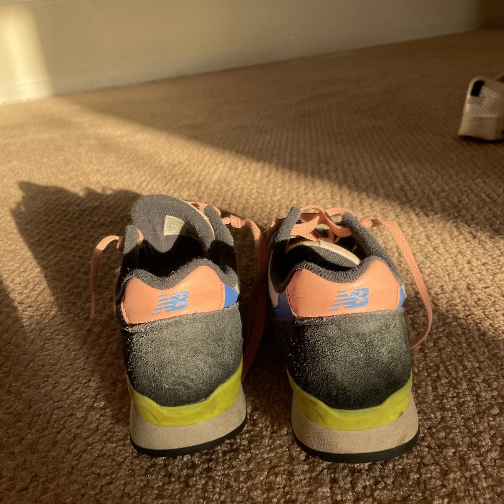 New Balance J Crew 696 Retro Runner Sneakers - Picture 3 of 6